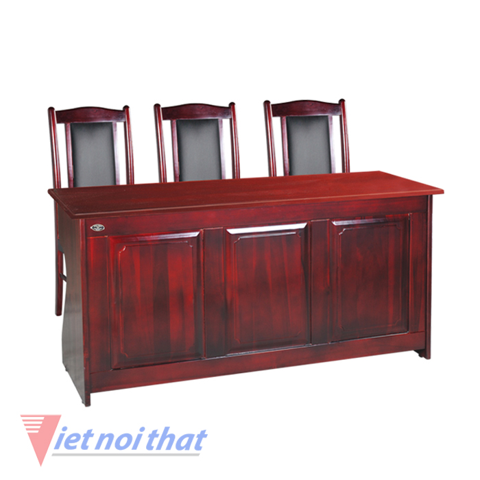 Bàn hội trường gỗ tự nhiên BHT12DH2